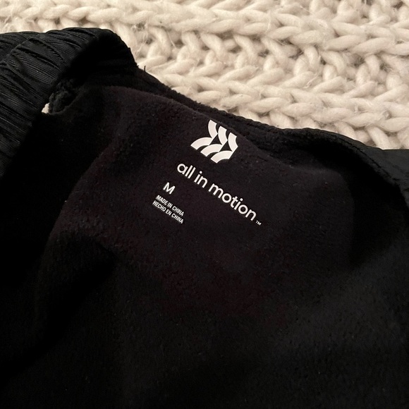 All In Motion Black Snow Bib Overalls - Picture 2 of 3